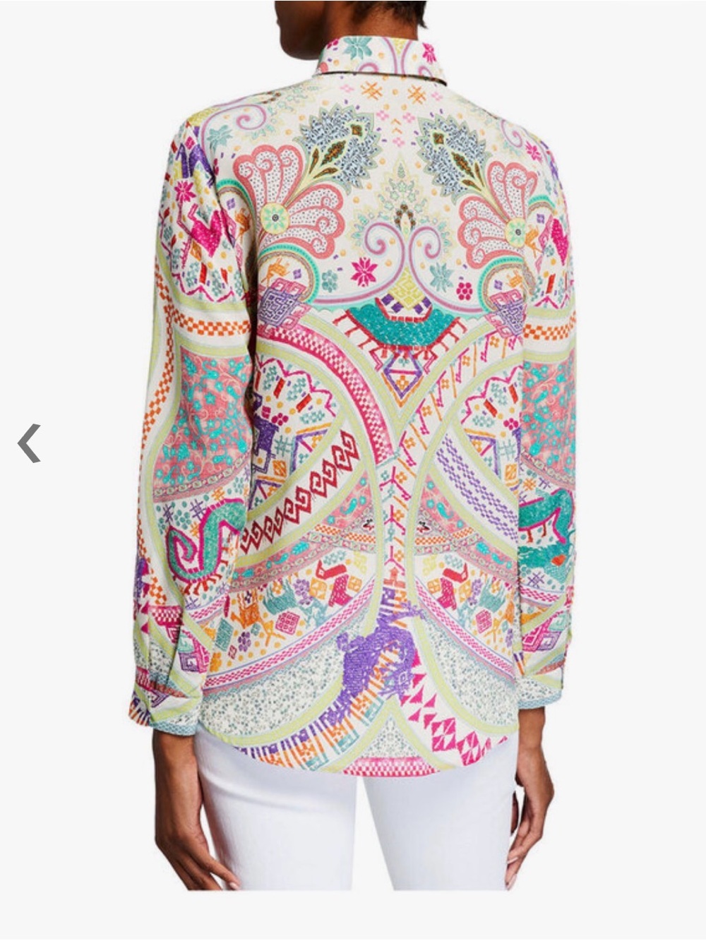 Etro Multi Color Blouse - Picture 8 of 8